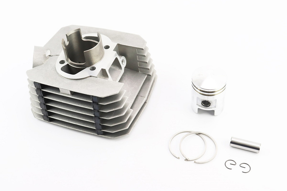 Циліндр к-кт (ЦПГ) 125cc-52mm Киев - изображение 1