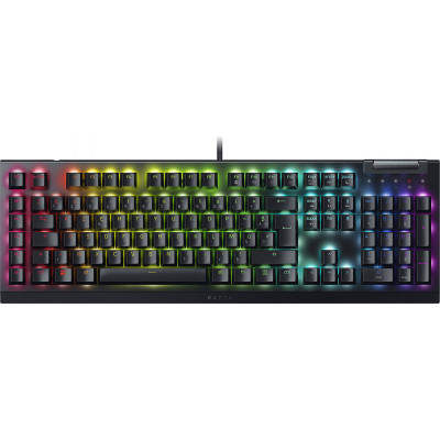 Клавіатура Razer BlackWidow V4 X Green Switch USB RU Black (RZ03-04700800-R3R1) Вінниця - фото 1