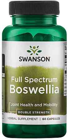 Босвеллия (Full Spectrum Boswellia), Swanson, 800 мг 60 капсул Киев