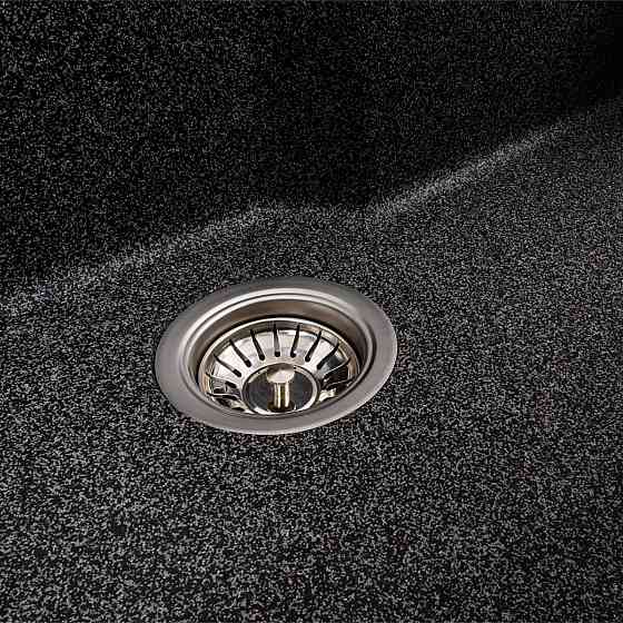 VALESO Гранітна мийка для кухні VALESO NIKA 7545 матова Графіт Київ