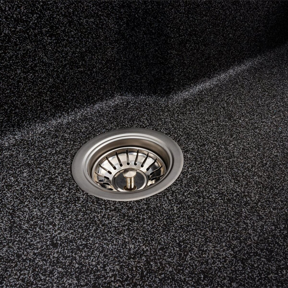 VALESO Гранітна мийка для кухні VALESO NIKA 7545 матова Графіт Киев - изображение 6