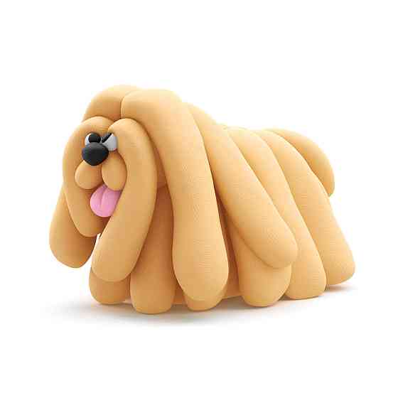 Набір пластиліну Ліпака – Собаки-друзяки: Комондор Муді Дніпро