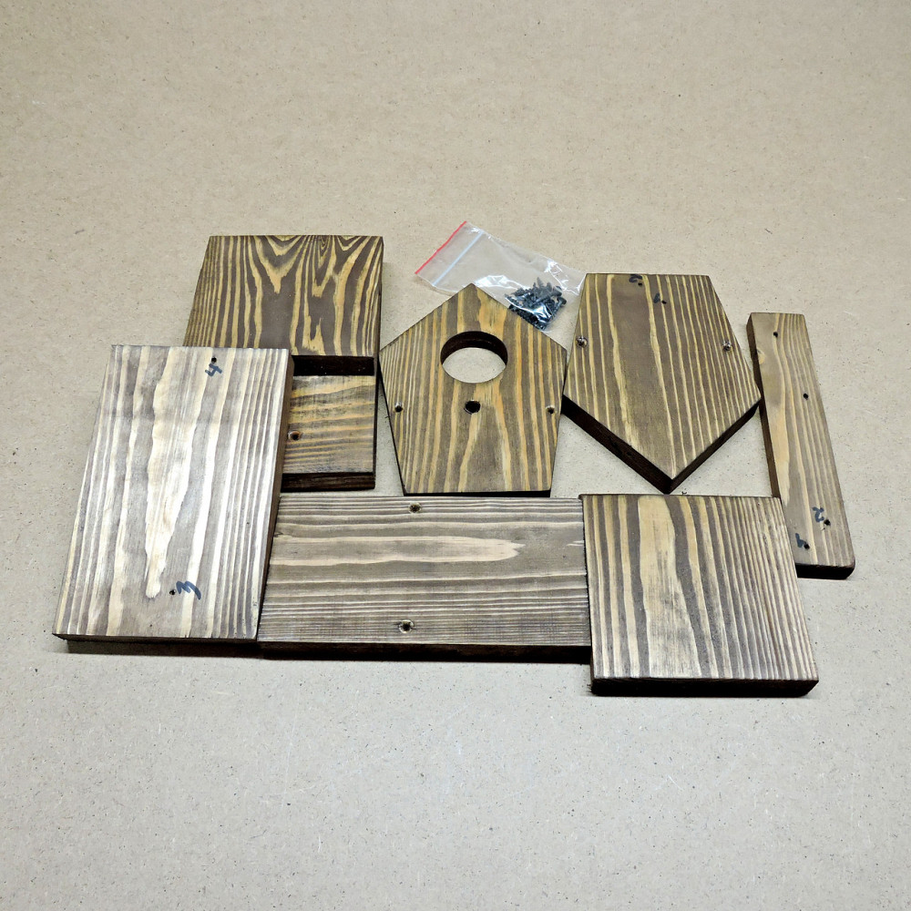 Розбірна шпаківня "Синичка" капучино Миколаїв - фото 5