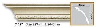 Карниз полиуретановый с орнаментом Gaudi Decor C 127 Днепр - изображение 1