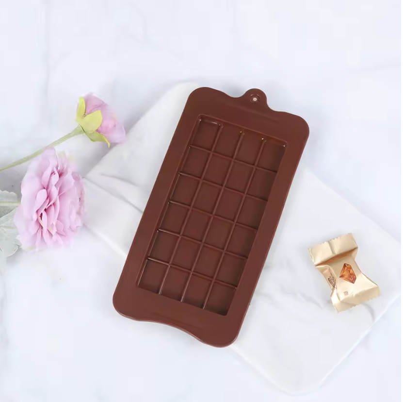 Форма для шоколаду Empire Плитка, харчовий силікон, 1 шт, 21×11 см, для духовки та морозилки Одесса - изображение 1