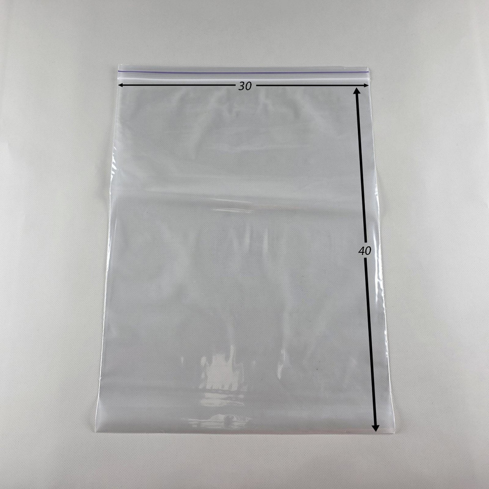 Пакет з замком Zip-lock 30х40(100шт) (1 пач.) Харків - фото 3