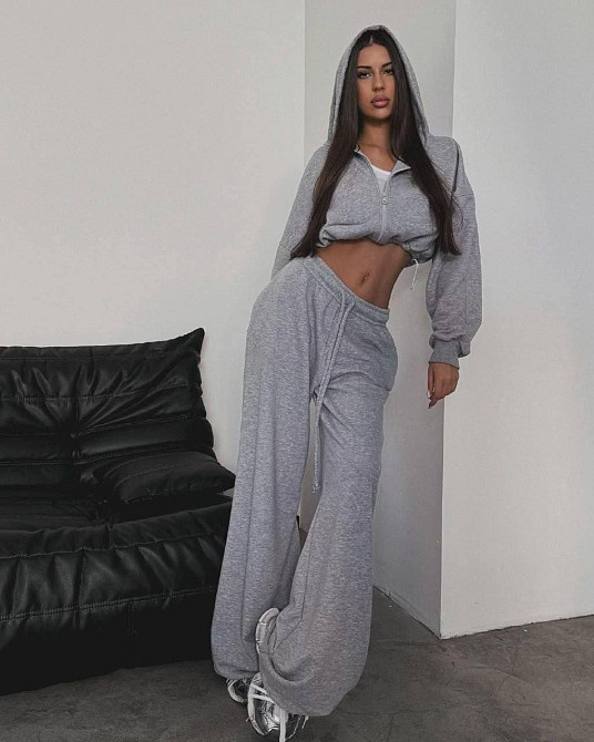 Жіночий утеплений спортивний костюм двійка тринитка на флісі Одеса - фото 1