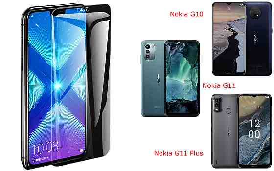 Защитное стекло NeoGlass для Nokia G10, Nokia G11, Nokia G11 Plus – ультрапрозрачное и устойчивое Киев