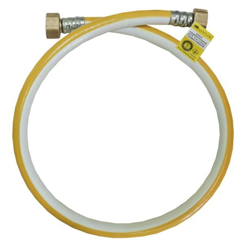 Шланг газовий ГГ 60см, Україна, білий без ніпелю Харків - фото 1