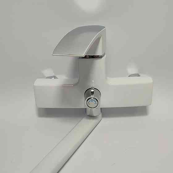 Смеситель для ванны MIXXUS MAGNUM 006 (EURO) WHITE-CHROME, белый Харьков