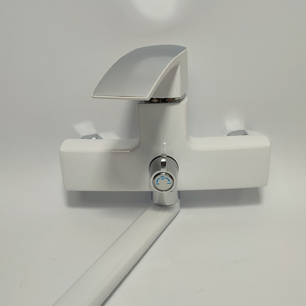 Смеситель для ванны MIXXUS MAGNUM 006 (EURO) WHITE-CHROME, белый Харьков - изображение 3