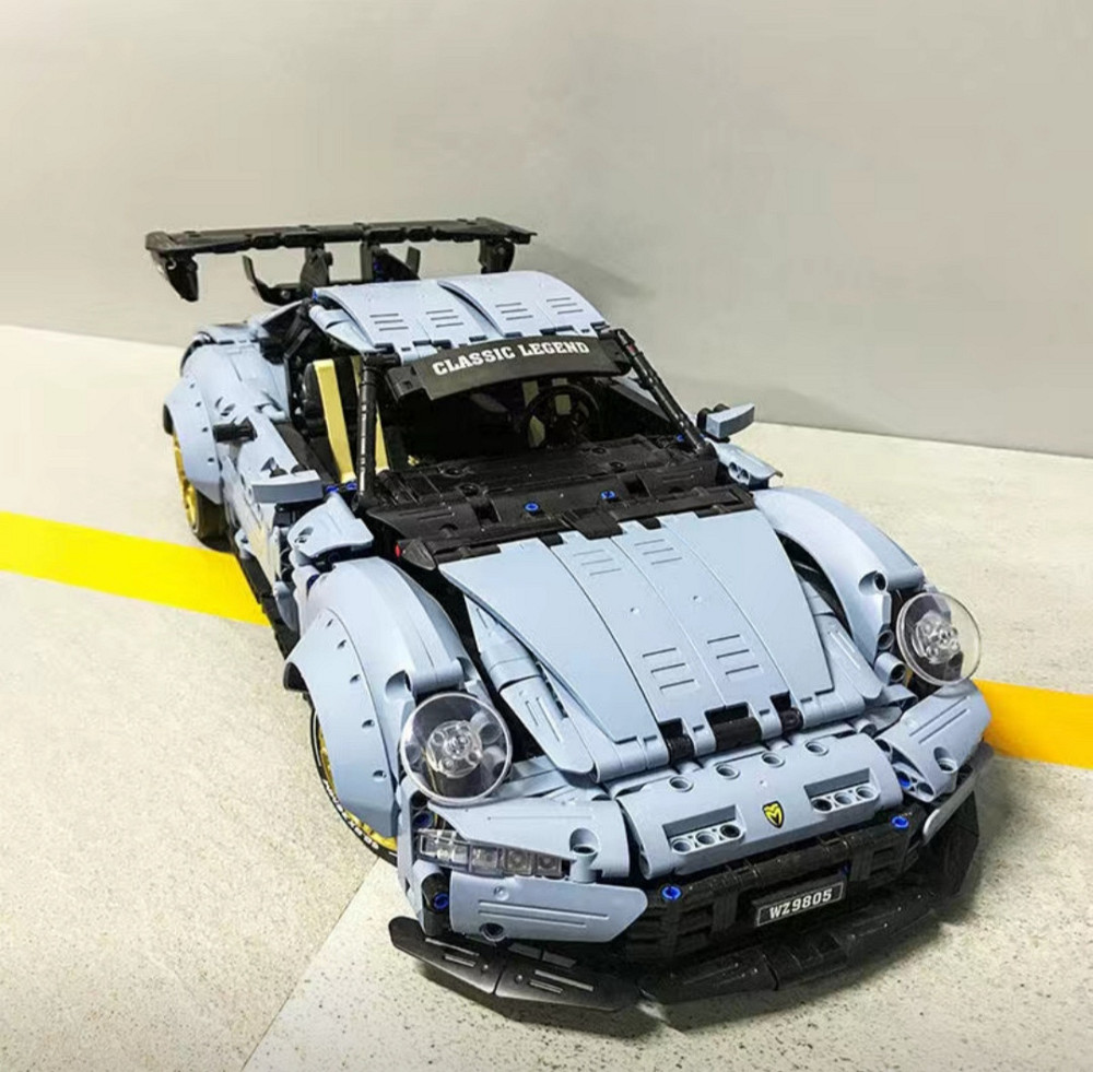 Конструктор машинка  Technic Porsche 911  975 деталей,в маштабі 1:14  975 деталей Порш 911 в коробці Киев - изображение 3