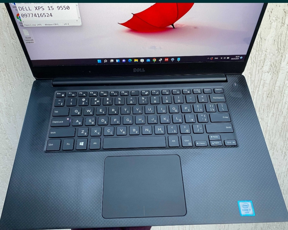 Безрамний Потужний Ноутбук: DELL XPS 15 9550 i7 16/512 Gb. GTX960m. Київ - фото 3