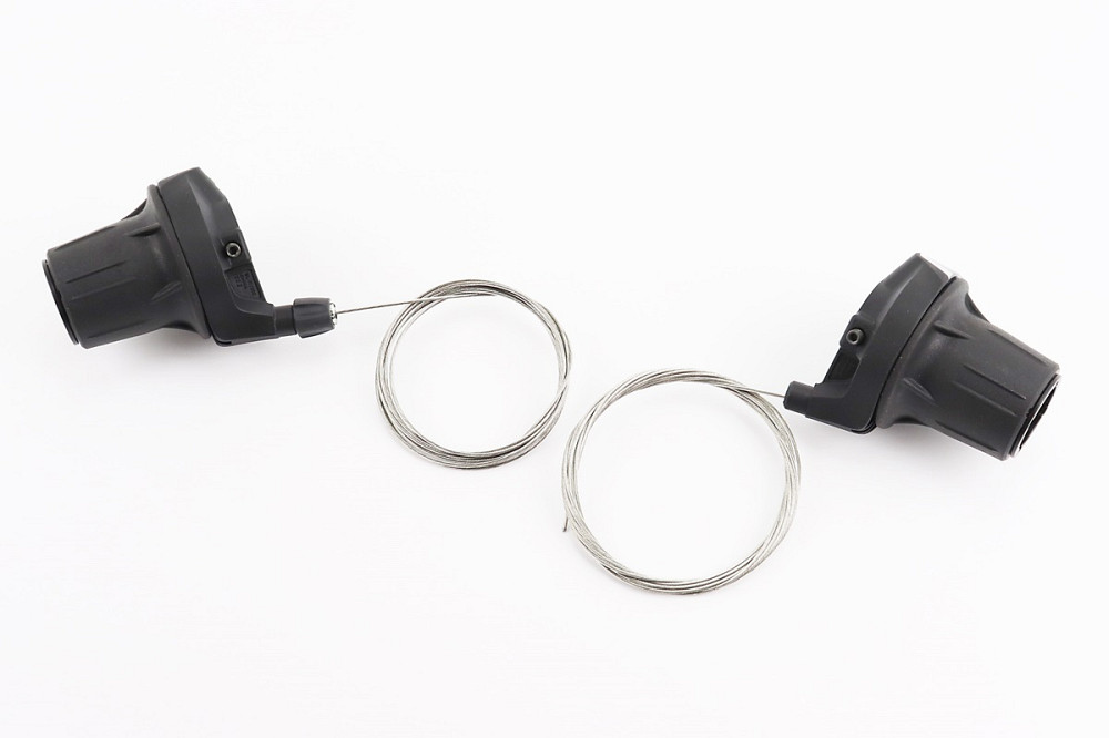 Перемикачі (грипшифт) 3x7 швидкості, чорні SL-RV300 Київ - фото 2