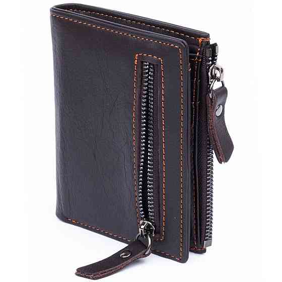 Гаманець чоловічий Коричневий (Vintage) Київ