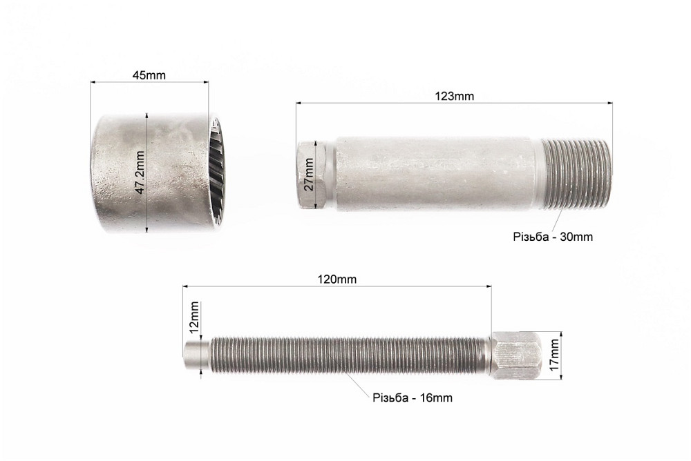 Знімач шестерні головної передачі з коленвала CG/CB (S-2828) Киев - изображение 2