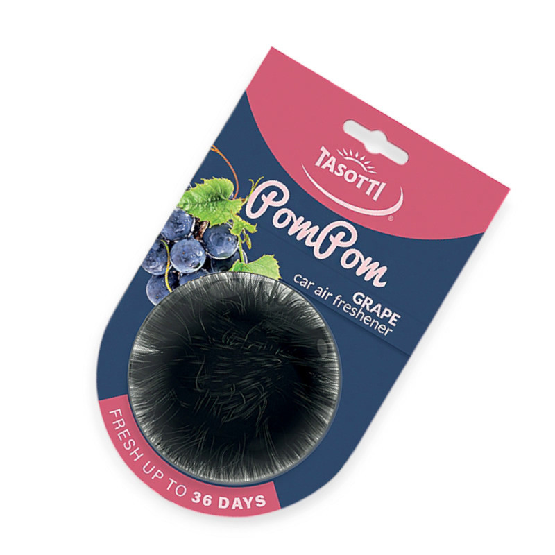 Ароматизатор на зеркало сухой мешочек tasotti pom pom 