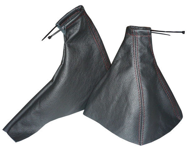 Чехол Кпп + Ручник кожаный . Комплект Опель Астра G.Комплект из натуральной кожи Opel Astra G Киев - изображение 3