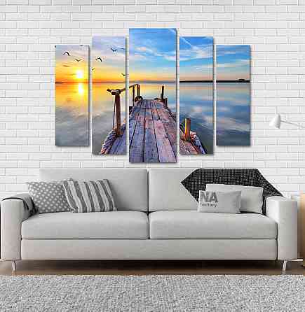 Модульная картина Природа Мост Art-75_5 Киев