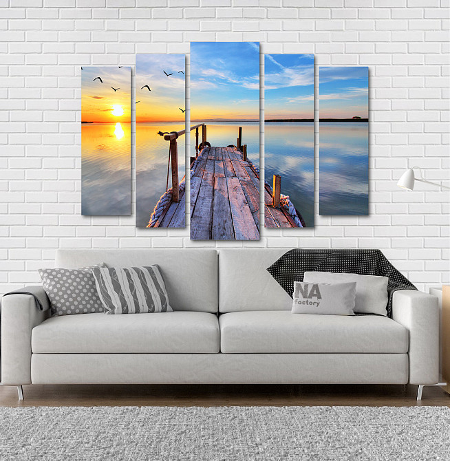 Модульная картина Природа Мост Art-75_5 Киев - изображение 2