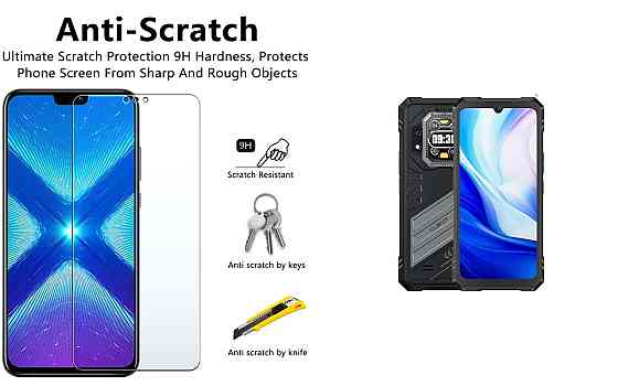 Защитное стекло NeoGlass для Cubot KingKong Star 2 – ультрапрозрачное и устойчивое Киев
