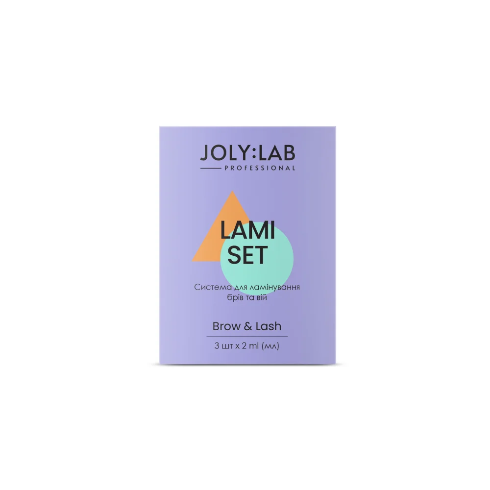 Система для ламінування брів та вій Joly:Lab 3 шт х 2 мл Київ - фото 13