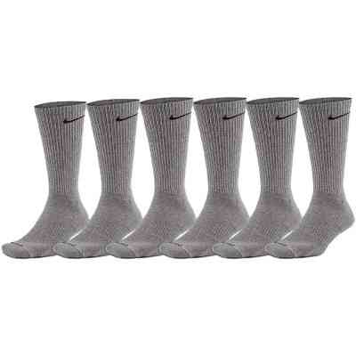 Носки Nike U NK ED PLS CSH CRW 6PR-132 SX6897-065 34-38 6 пар Сірі (195241138688) Винница