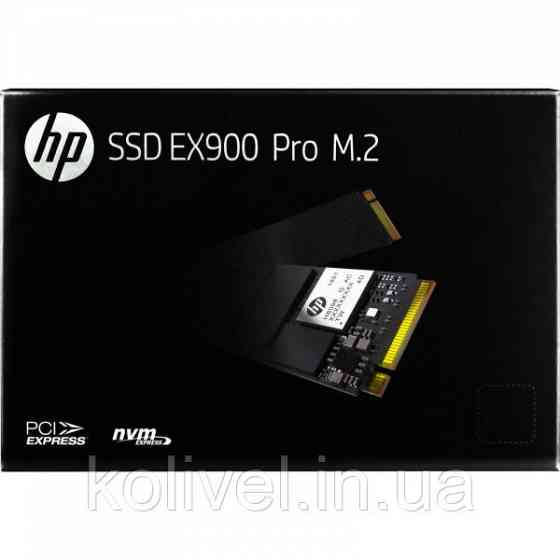 SSD 1TB HP EX900 Pro M.2 2280 PCI Ex Gen3 x4 DRAM Cache, Retail (9XL77AA) Киев