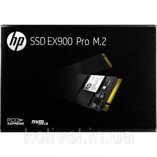SSD 1TB HP EX900 Pro M.2 2280 PCI Ex Gen3 x4 DRAM Cache, Retail (9XL77AA) Київ - фото 4