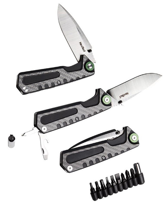 Багатофункціональний ніж Xiaomi NexTool 3 в 1 NE20021 Black (6945064210863) Рівне - фото 7