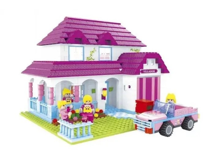 Конструктор AUSINI для дівчаток Заміський будинок вілла 722 деталі (24902) Чернігів - фото 2