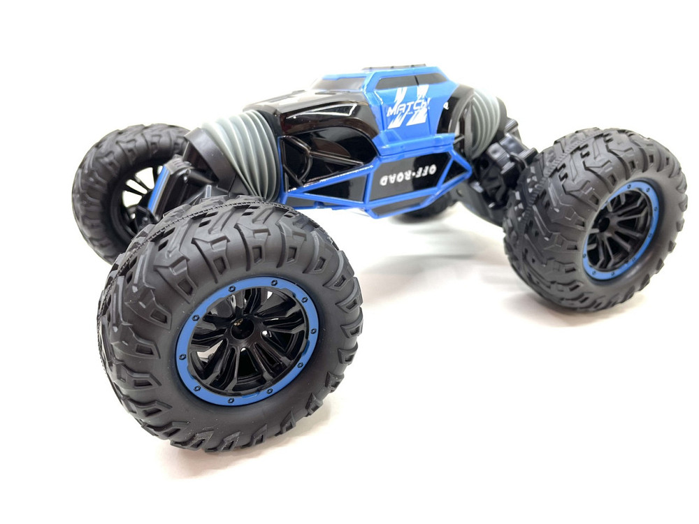 Машина на радіокеруванні Deformation car 1:18 гумові колеса пульт Синій (UD2220A) Чернігів - фото 1