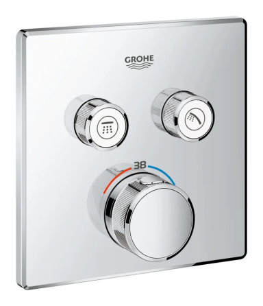 Термостат прихованого монтажу на 2 споживача Grohe Grohtherm SmartControl   ( 29124000 ) 24468 Харків