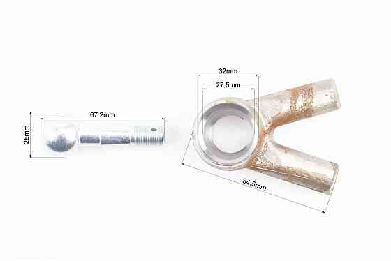 Кульова опора "вилка" розбірна, к-кт 7 деталей, тип 1 Київ