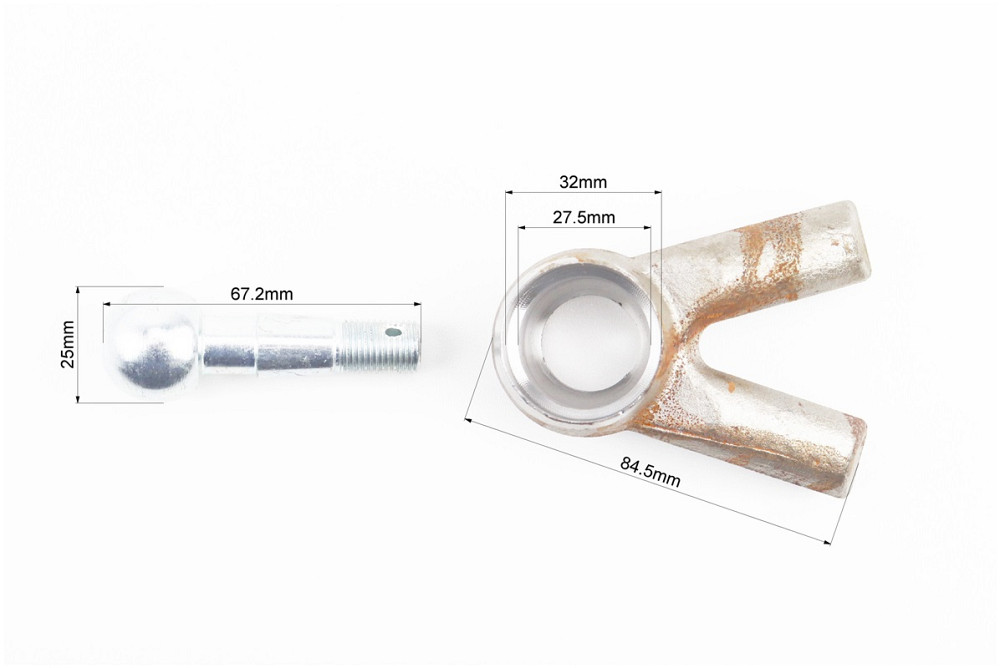 Кульова опора "вилка" розбірна, к-кт 7 деталей, тип 1 Киев - изображение 2