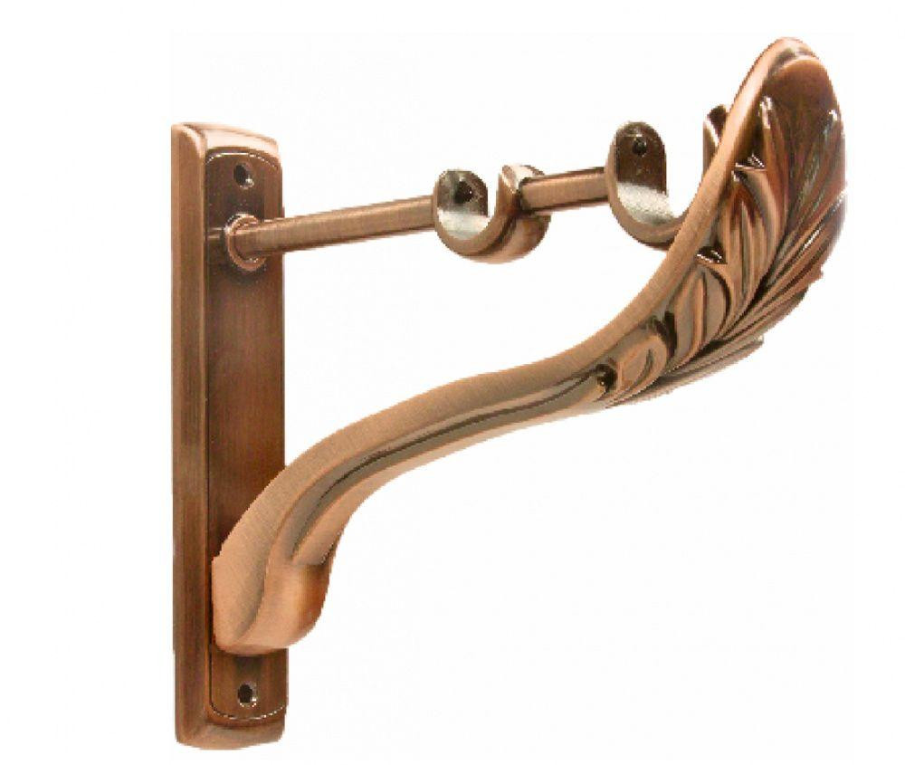 Тримач Orvit РЕТРО дворядний до стіни 25\19 мм МІДЬ Львов - изображение 1