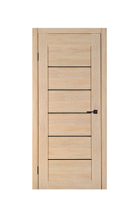 Дверь Реликт Лайн 10 Золотистый + Черное стекло 80*200 см Межкомнатные двери с остеклением Киев - изображение 1