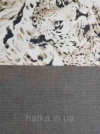 Шпалери вінілові на флізеліновій основі Decoprint BLOOMING BL22712 однотон темно-коричневий Київ