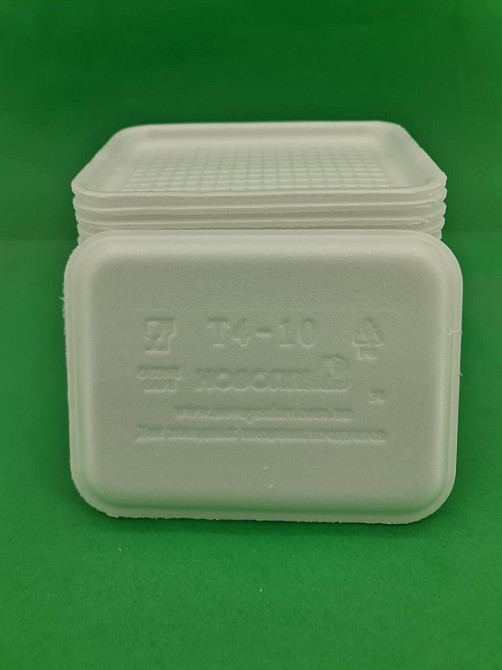 Лоток зі спіненого полістиролу (178*133*10) T-410 (200 шт) Харків - фото 2