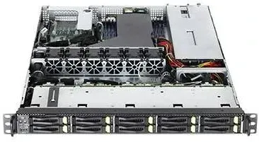 Сервер Asrock 1U10E-Rome/2T Server Беарбон Sp3 Amd Epyc 7002 8X Ddr4 Dimm 4X Sata3 6.0 Gb/S 1X M.2 2X 10Gbps Lan Pcie 4.0X 1 Київ