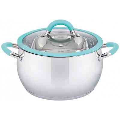 Кастрюля Pepper Apple Mint Silicone 22 см 5,0 л PR-1110-22 (107800) Винница