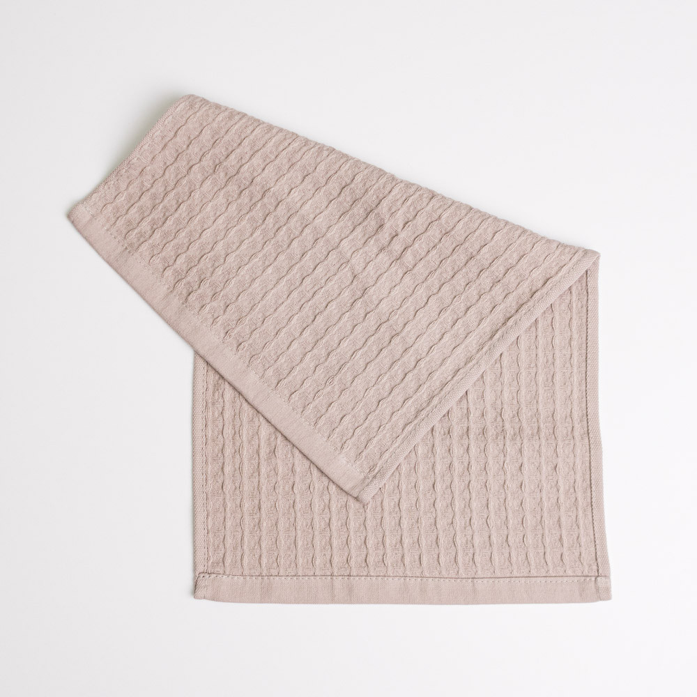 Вафельное полотенце для кухни YouStar 30х50см 260г/м2 (Пепельный) Сумы - изображение 1