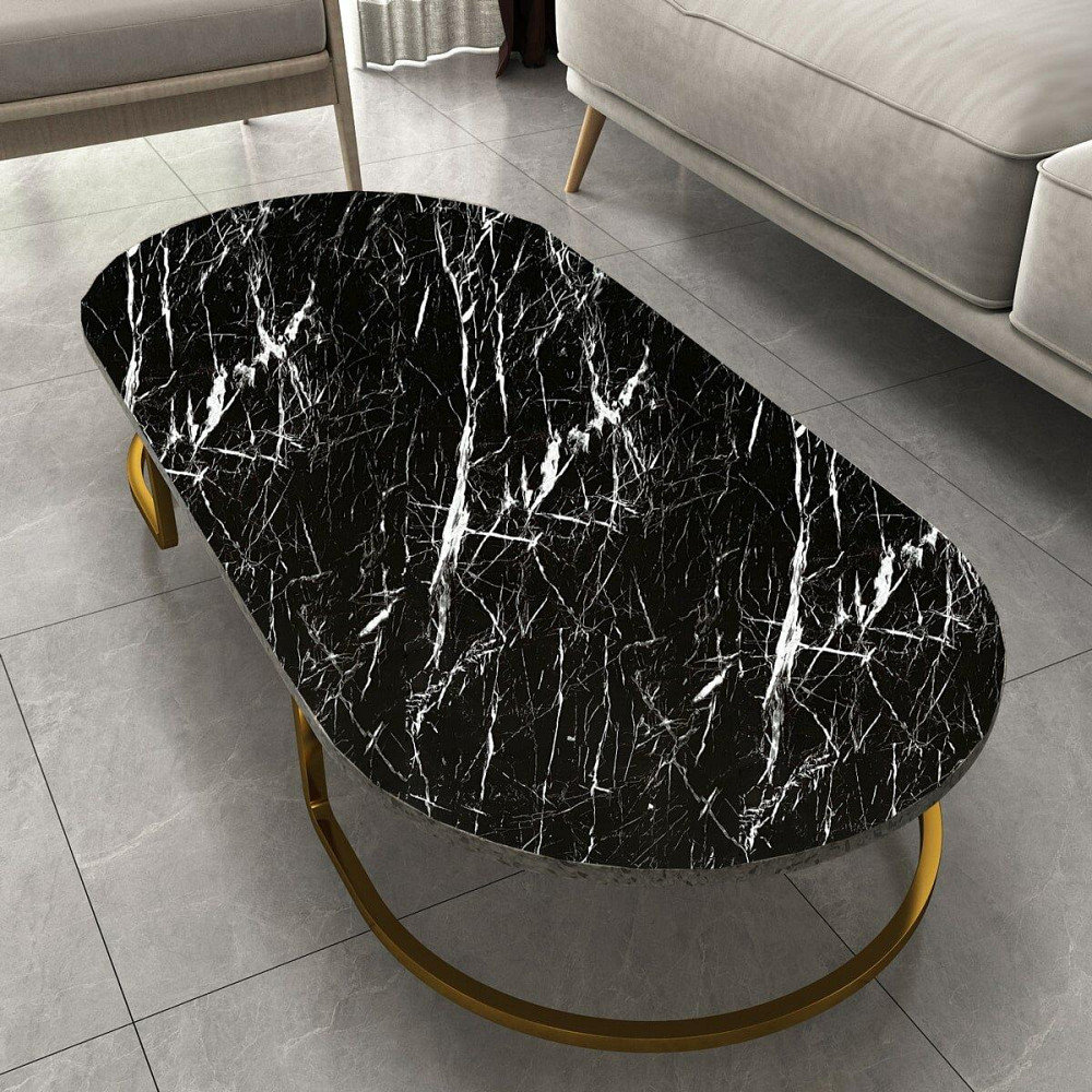 Самоклеюча плівка 0,45х10м х 0,07мм Чорний мармур класичний SW-00001281 Київ - фото 5