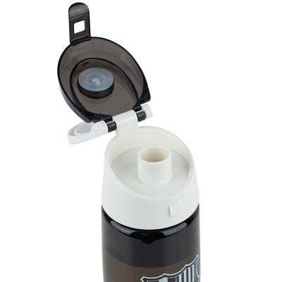 Поильник-непроливайка Kite FC Barcelona 550 мл, чорна (BC25-401) Винница - изображение 2