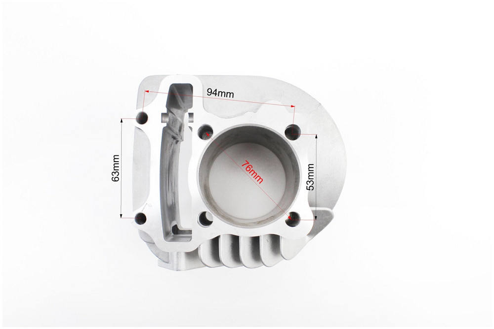 Циліндр к-кт (цпг) WH180 62мм (висота циліндра 69/90мм), (палець - 15мм), (див. фото розмірів) Тайвань Київ - фото 4