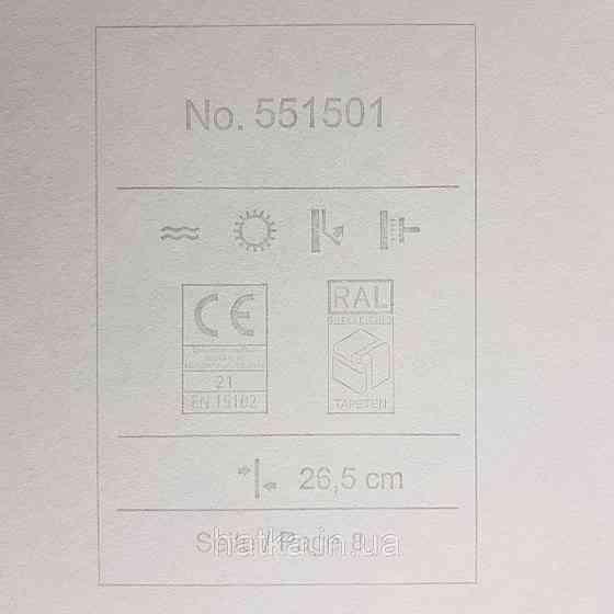 Шпалери флізелінові еко Rasch Kerala 0.53х10 м вензелі східний малюнок сірі білі сріблясті Київ