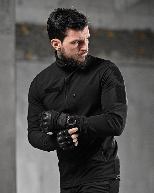 Ветровка paradox (без капюшона) черная полиция ДЛ6292 Одесса - изображение 5