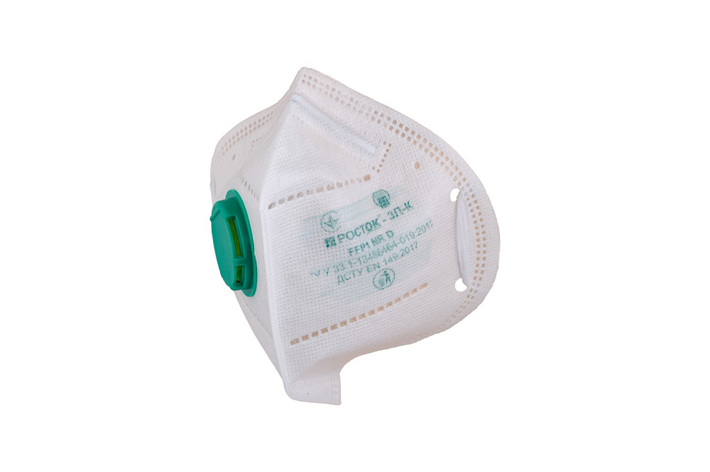 MASTERTOOL Респіратор MASTERTOOL РОСТОК-3ПК FFP1 4ГДК з клапаном 82-0171 Коломыя - изображение 3