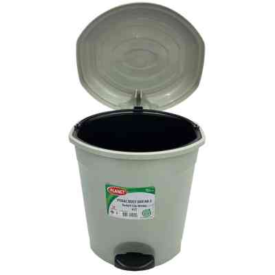 Контейнер для сміття Planet Household №2 з педаллю сірий 6 л (10338) Вінниця