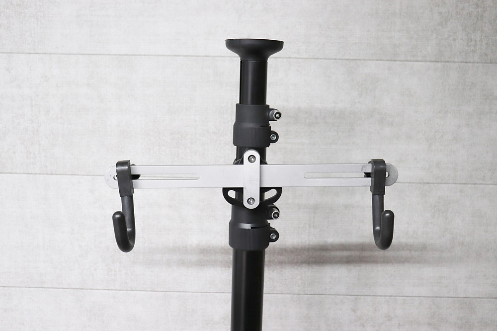 Підставка під 2 велосипеди телескопічна 1,7-4м, алюмінієва, чорна Киев - изображение 2